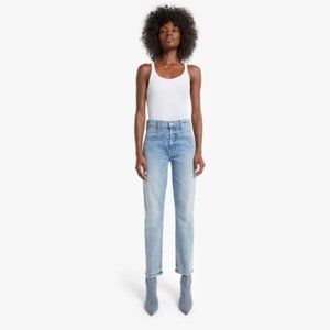 MOTHER | The Dazzler Yoke Front Ankle Straight Jeans (Wild Calling) Sz 32 NWT